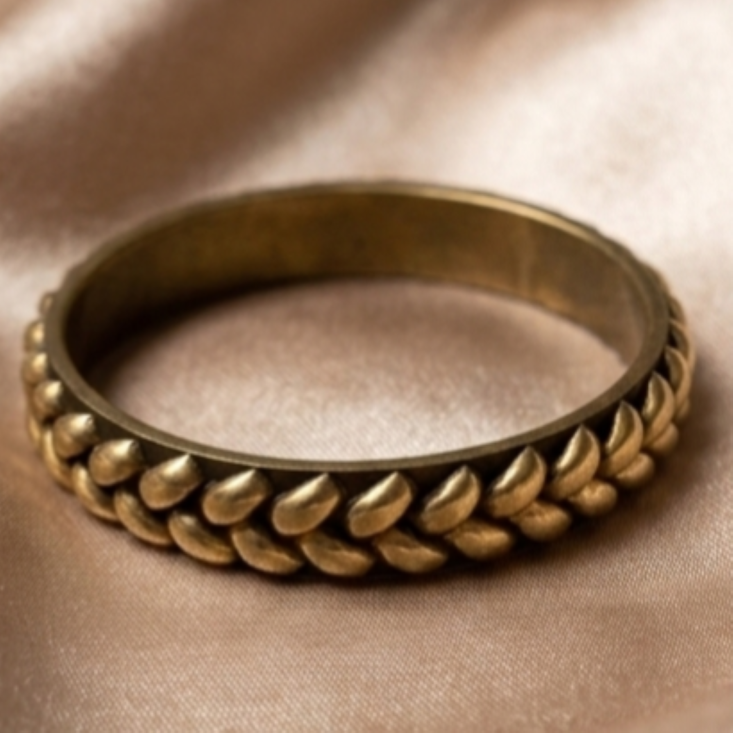 Armbanden set bronskleurig