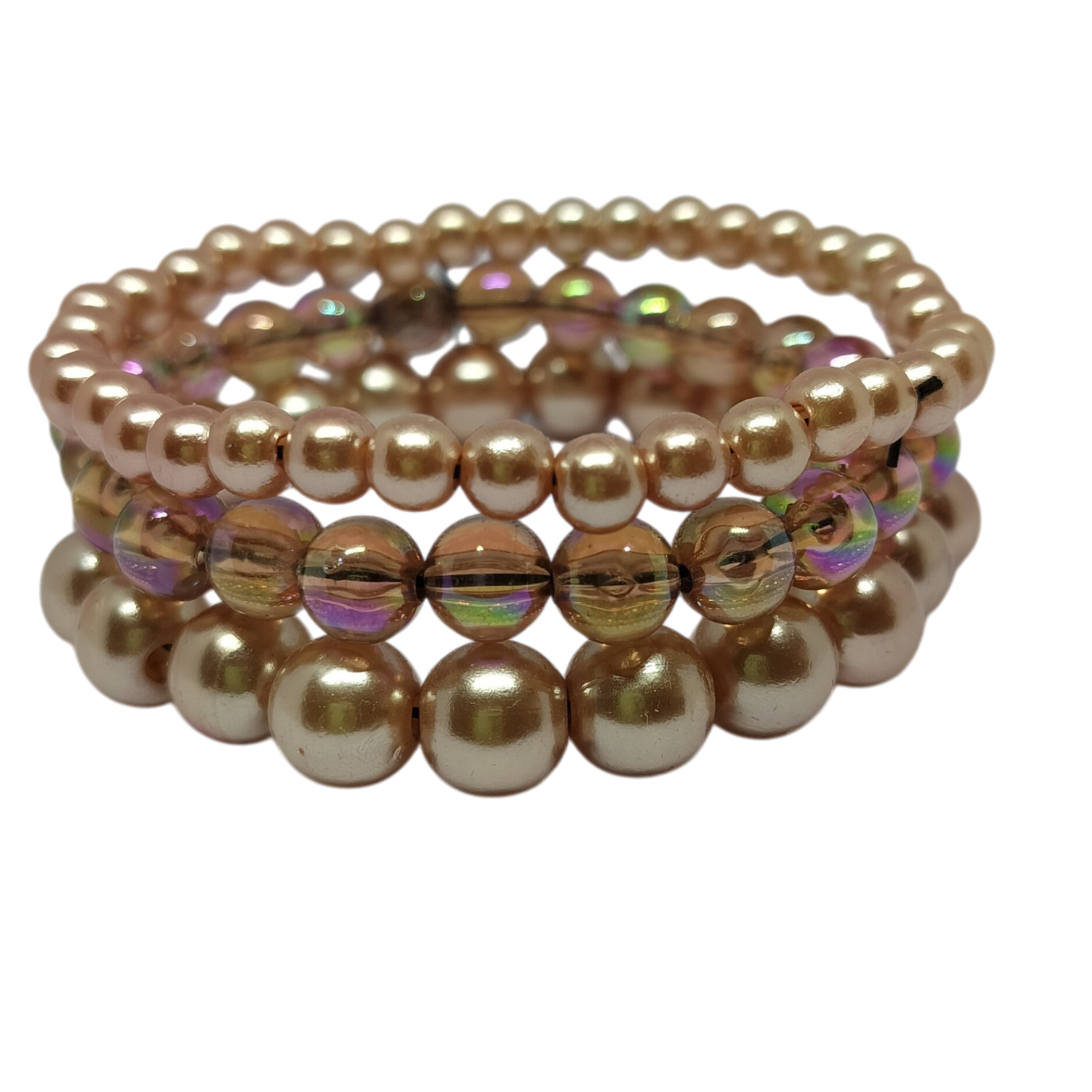 Armbandenset 'Apricot'