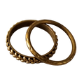 Armbanden set bronskleurig