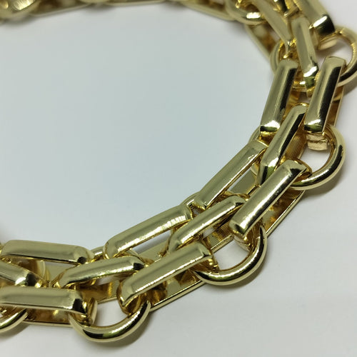 Armband goudkleurig geschakeld