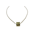 Ketting goudkleurig met hanger 'Barrel'
