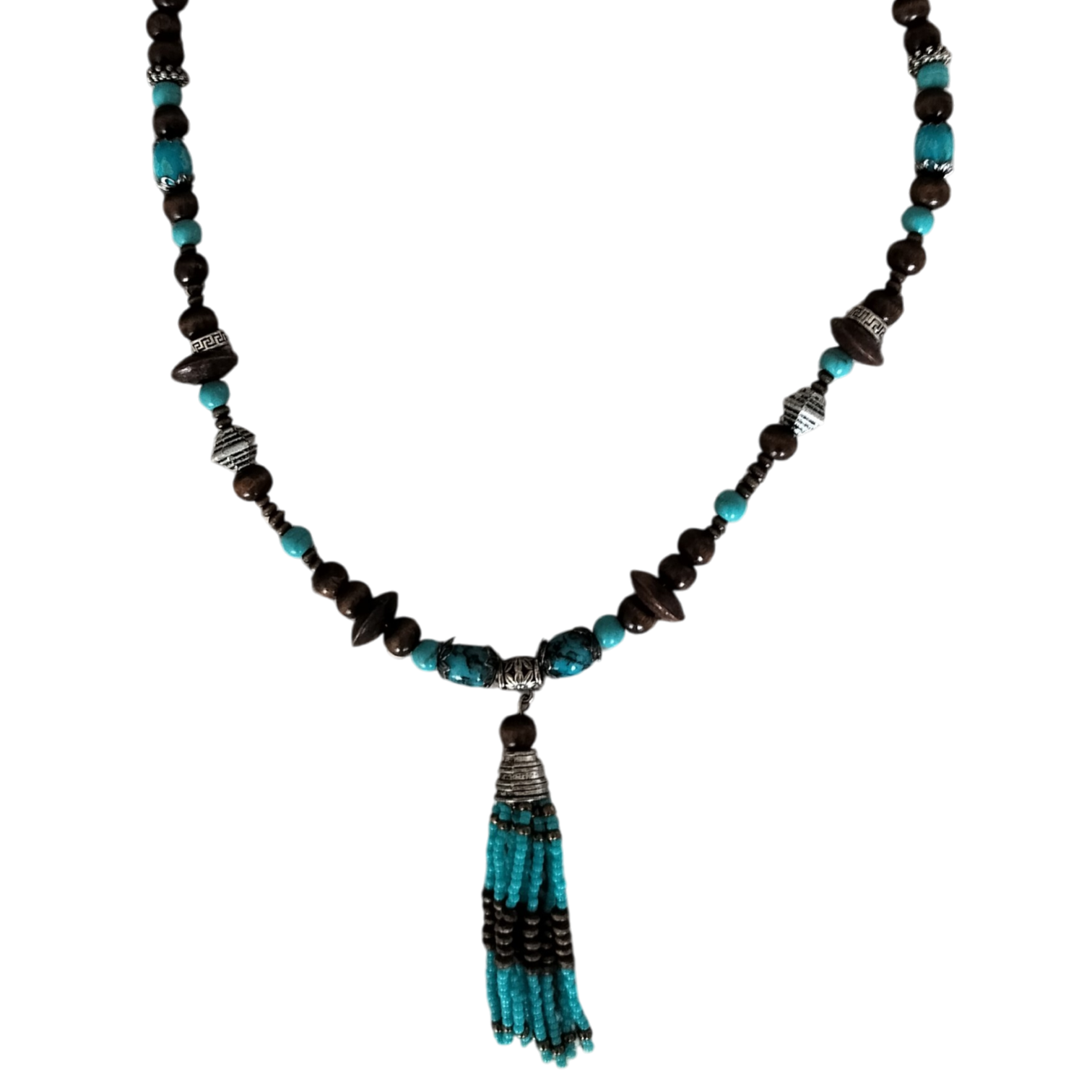 Ketting bohemian bedel 'Tassel'