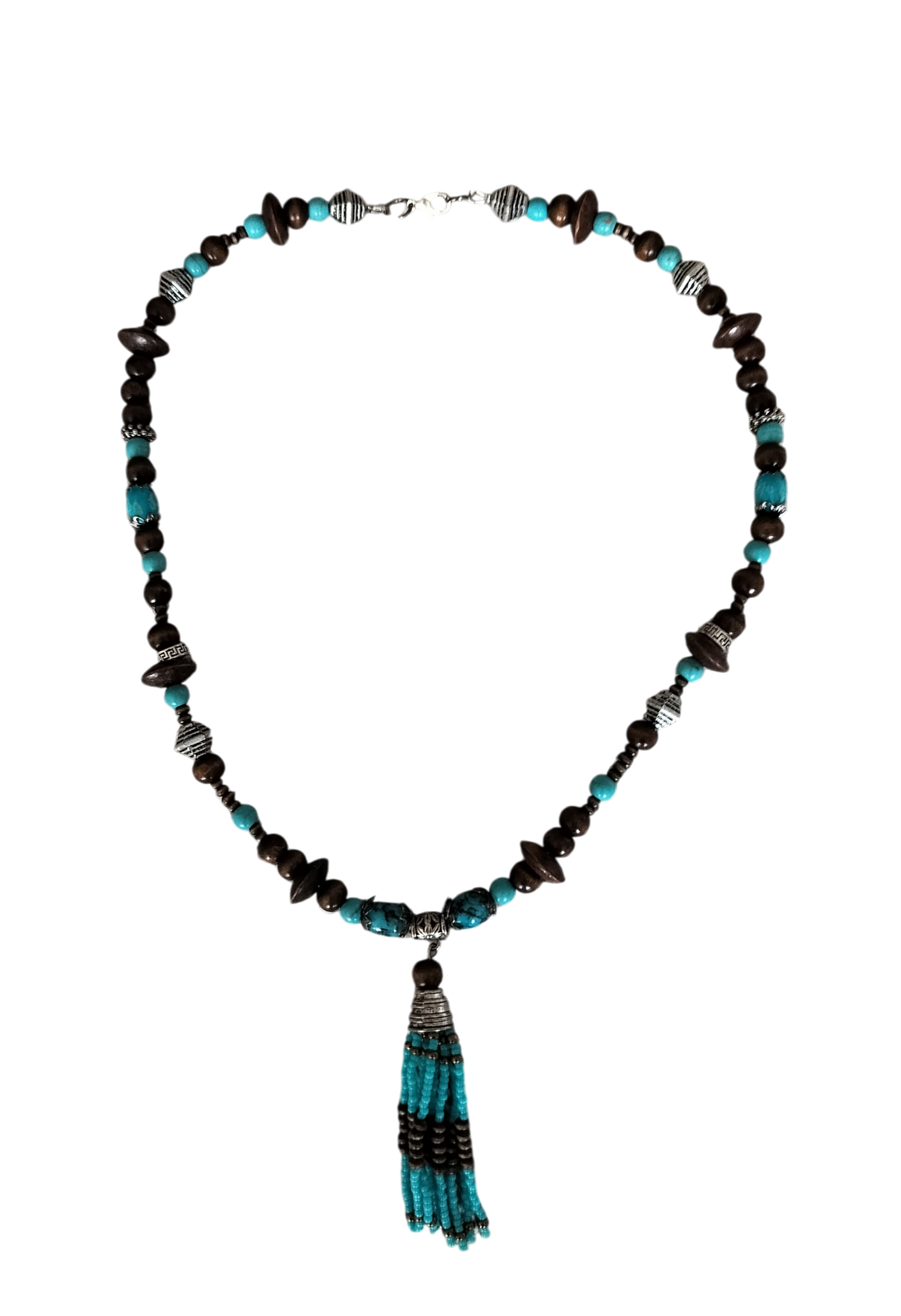 Ketting bohemian bedel 'Tassel'