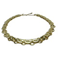 Ketting goudkleurig geschakeld