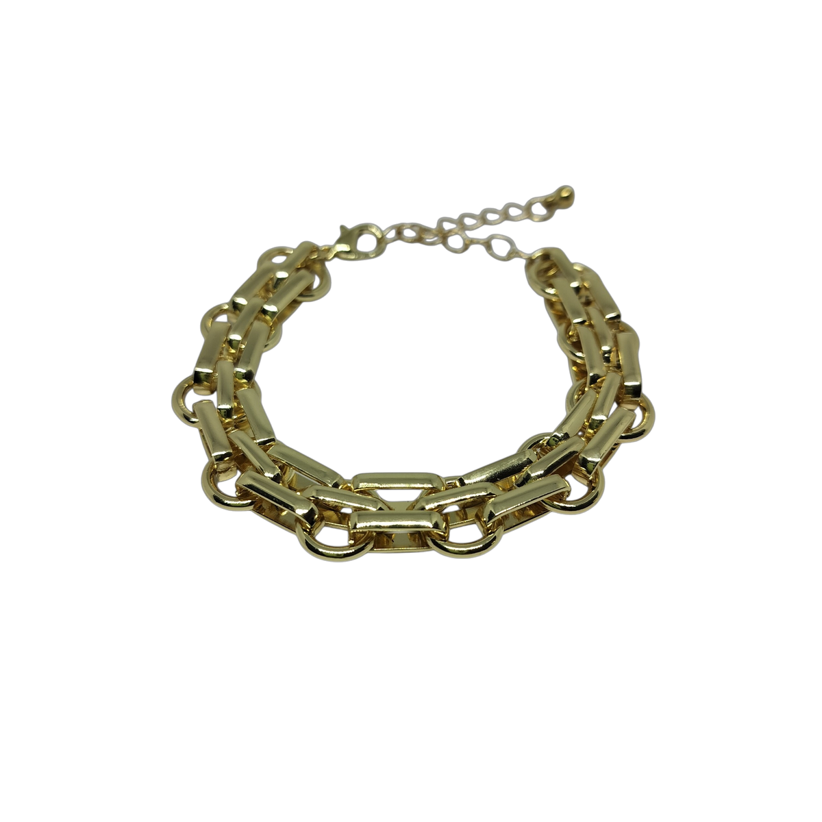 Armband goudkleurig geschakeld