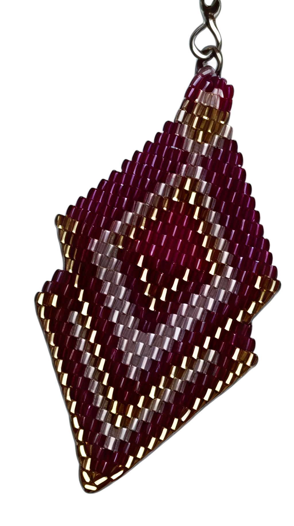 Oorbel dubbele ruit