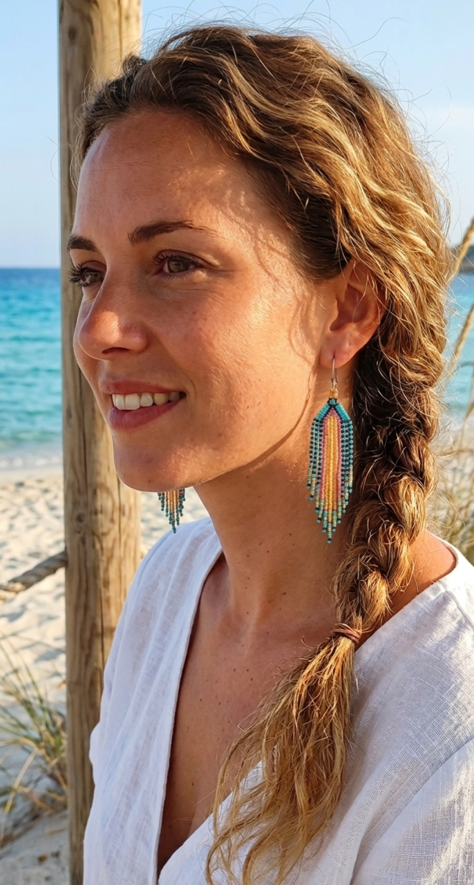 Oorbel Ibiza style