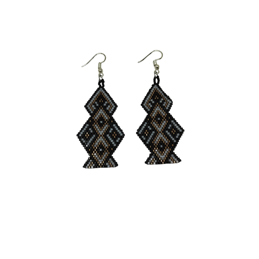 Oorbel triple ruit