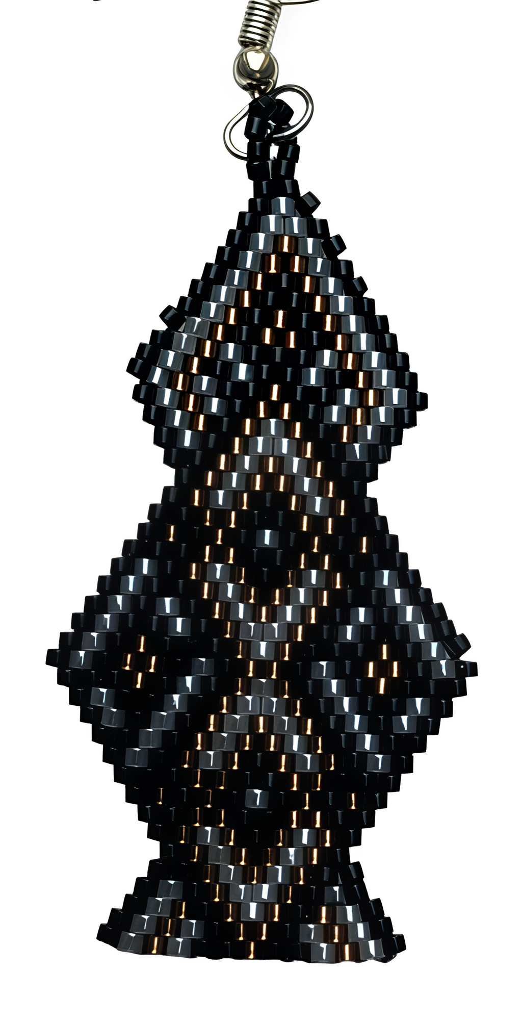 Oorbel triple ruit