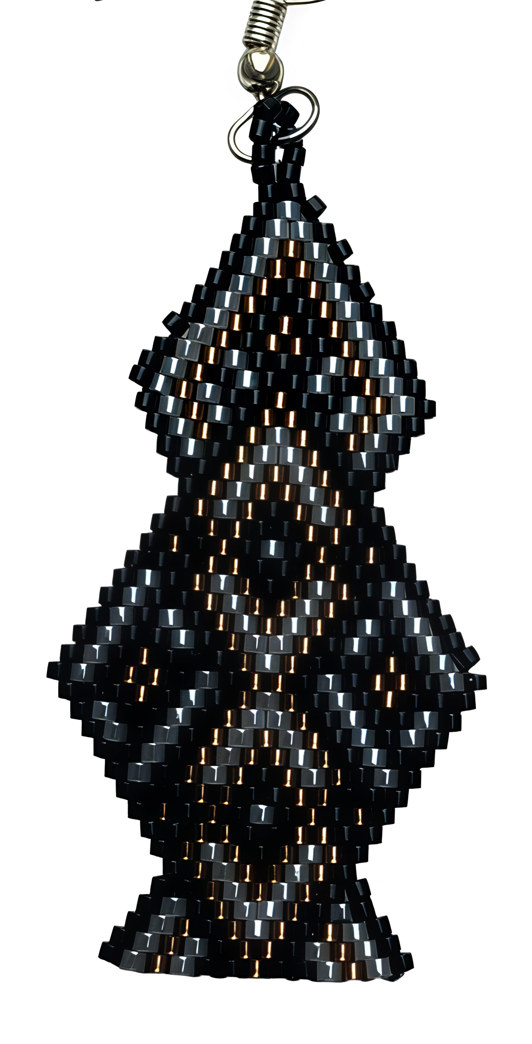 Oorbel triple ruit