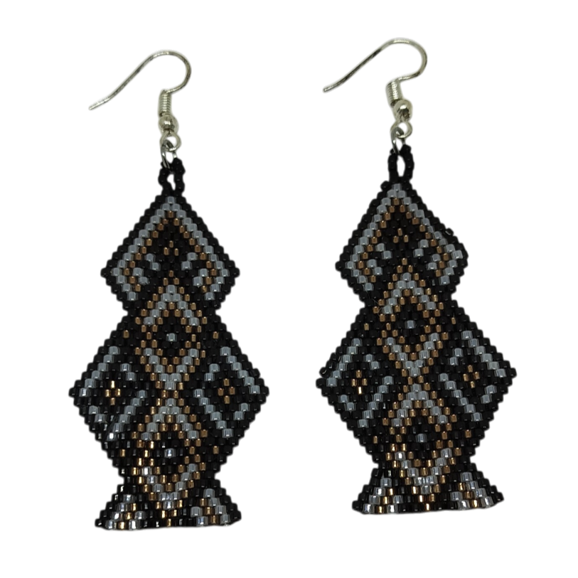 Oorbel triple ruit