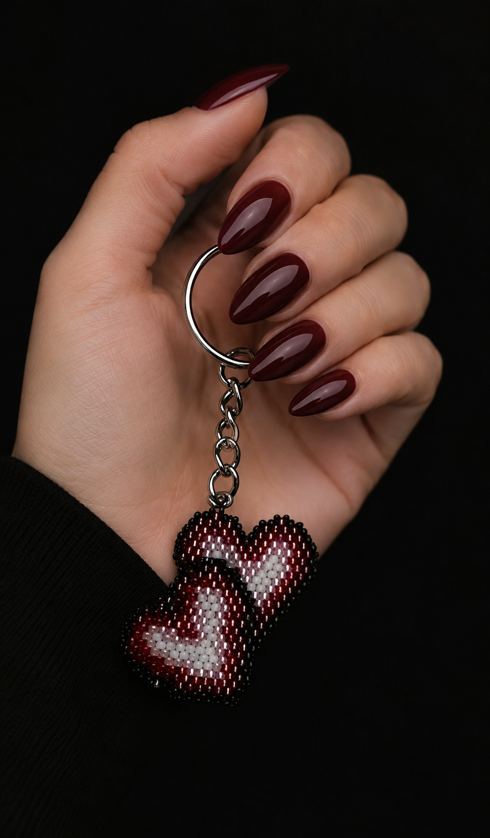 Sleutelhanger 'Hearts"
