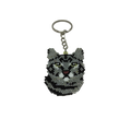 Sleutelhanger 'Grey kitten'