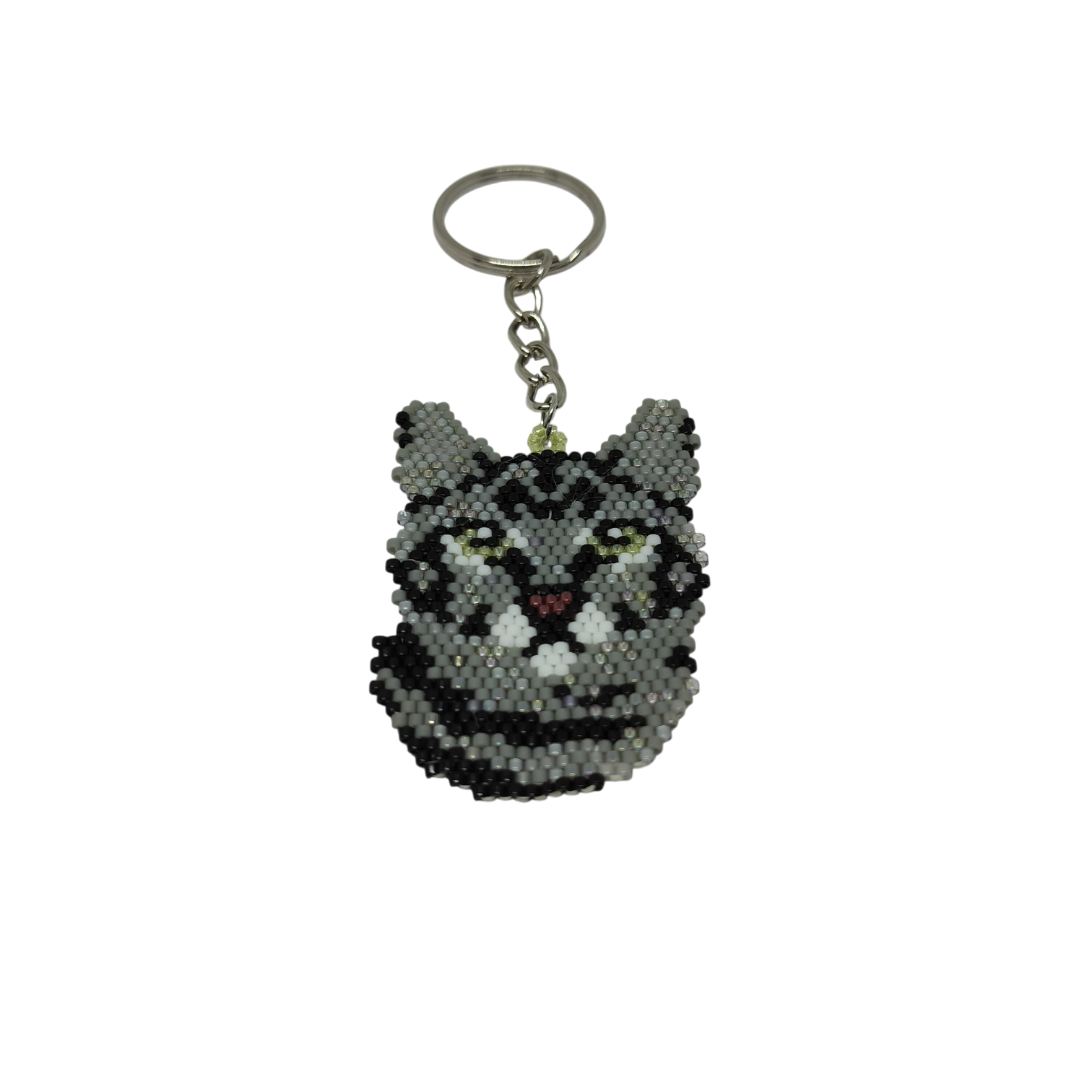 Sleutelhanger 'Grey kitten'